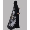 Zahra Rose Abaya - Grey