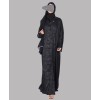 Feather Coll. Abaya - Black