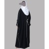 Mono-2 Abaya - Black