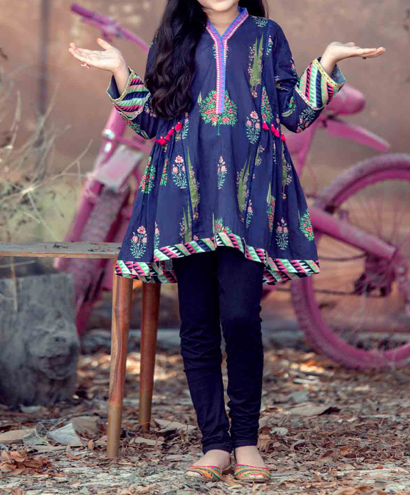 Bagheecha Girls 2Pc Stitched Suit