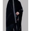 Bisht 4 Pc Set Abaya - Multi Rhinestone