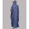 Abaya 3 Pc Set - Blueberry