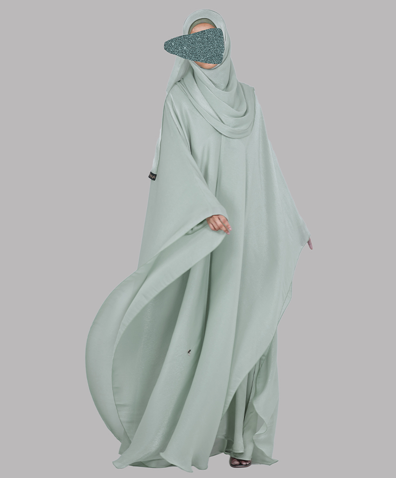 Daliya 4 Pc Set Abaya - Matcha