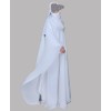 Daliya 4 Pc Set Abaya - White