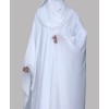 Daliya 4 Pc Set Abaya - White