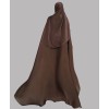 Daliya 4 Pc Set Abaya - Olive Brown