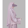 Feather Coll. Abaya - Pink