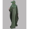 Abaya 3 Pc Set - Olive