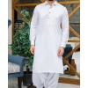 Men Shalwar Kameez - White