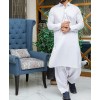 Men Shalwar Kameez - White