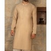 MEN KURTA PLAIN FAWN