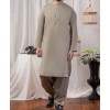 Men Shalwar Kameez - Olive