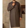 MEN KURTA PLAIN BLACK