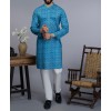 MEN KURTA CASUAL BLUE