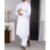 Men Shalwar Kameez - White