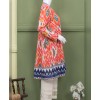 TRADITIONAL IKAT LAWN PRINTED 1PC STITCH KURTI