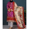 Marina Shawl 3 Pc Stitched Suit