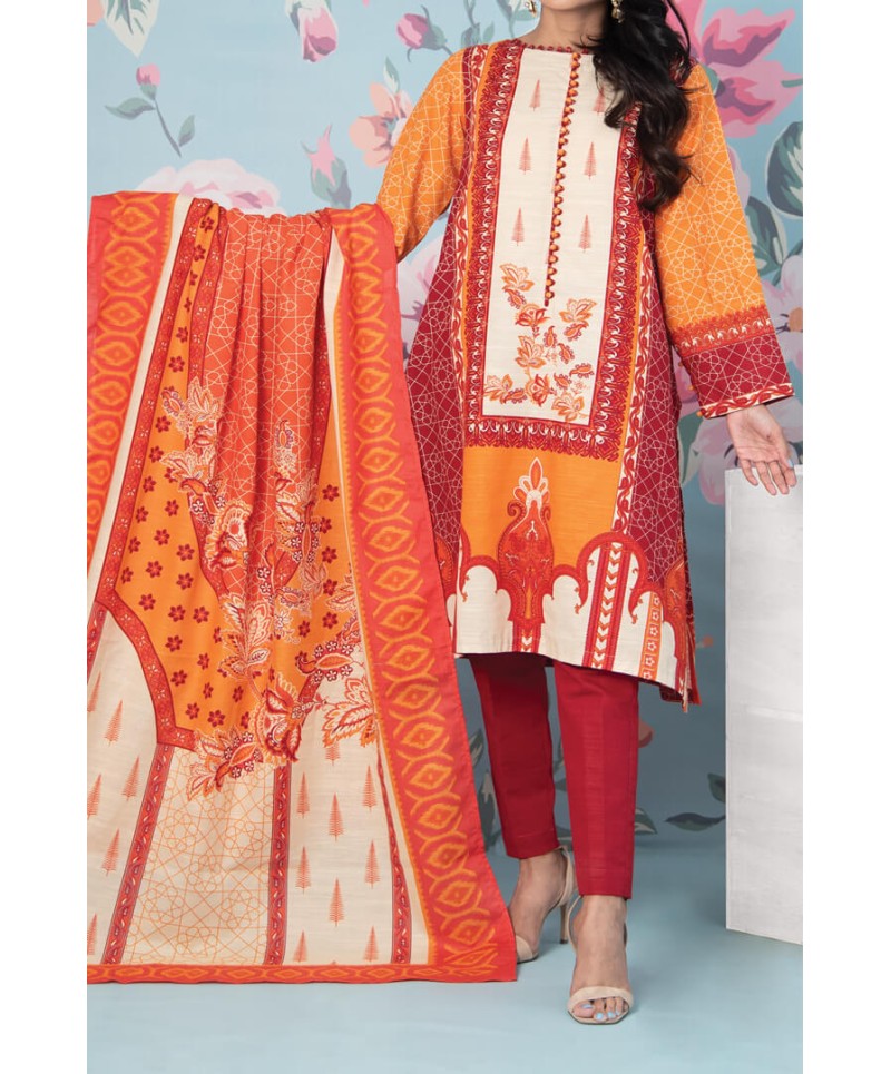 Haya Khaddar 3 Piece Unstitiched Suit