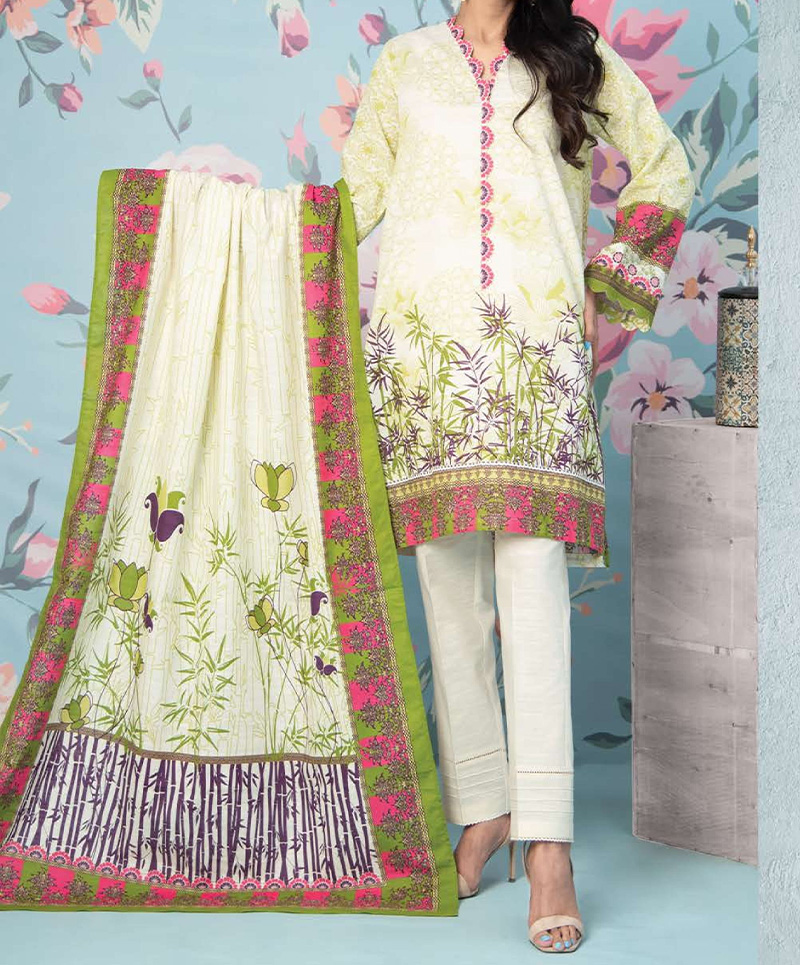 Haya Khaddar 3 Piece Unstitiched Suit