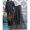 Haya Printed 3 Piece Unstitched Suit